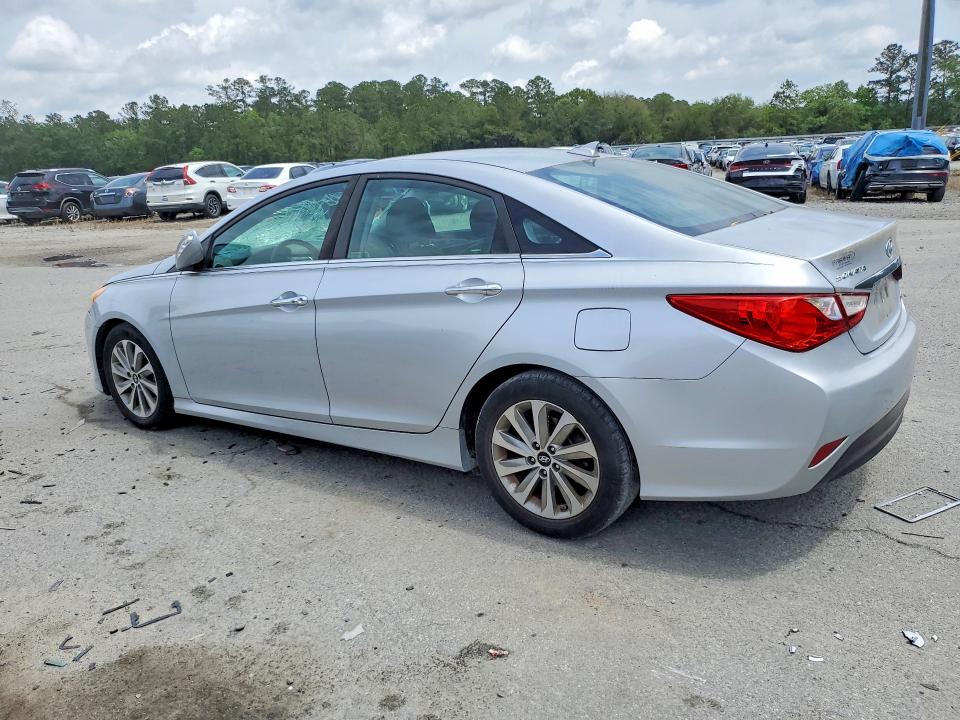 2014 Hyundai Sonata VIN 5NPEC4AC2EH882196 COPART salvage auction — FRONT END, Ga - Cert Of Title-Salvage, sold $750 on 2026-07-13 (photo 2)