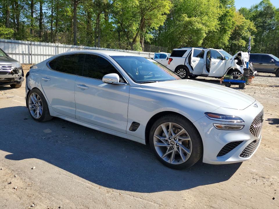 2022 Genesis G70 VIN KMTG34TA1NU092884 COPART salvage auction — REAR END, Tn - Salvage Certificate, sold $6,800 on 2026-07-02 (photo 4)