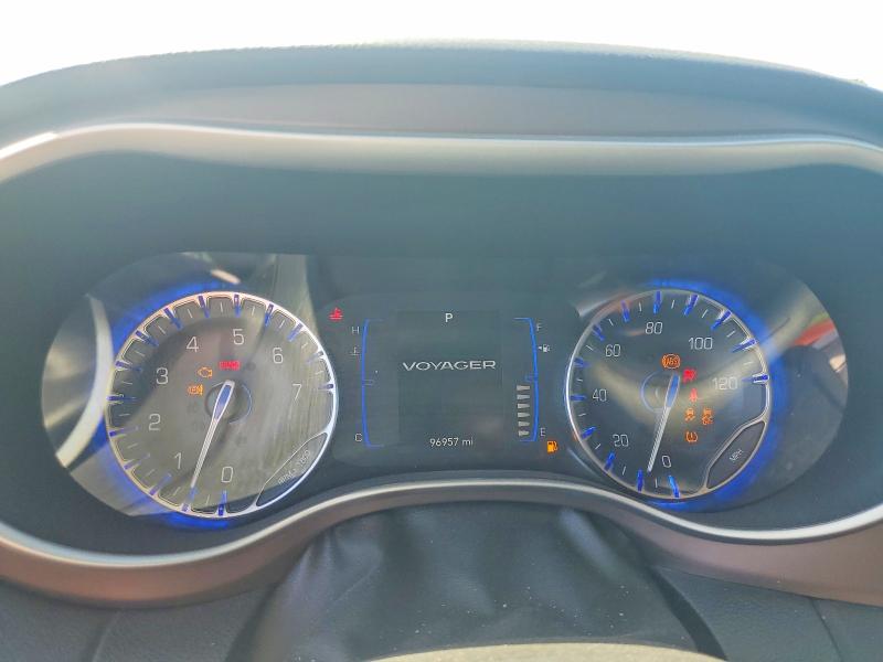 2020 Chrysler Voyager VIN 2C4RC1DG2LR260602 COPART salvage auction — FRONT END, Ca - Salvage Certificate, sold $2,100 on 2026-07-09 (photo 9)