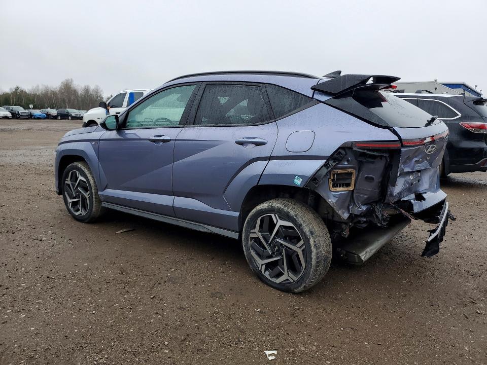 2024 Hyundai Kona VIN KM8HACA34RU177792 COPART salvage auction — REAR END, Salvage Title, sold $200 on 2026-07-23 (photo 2)