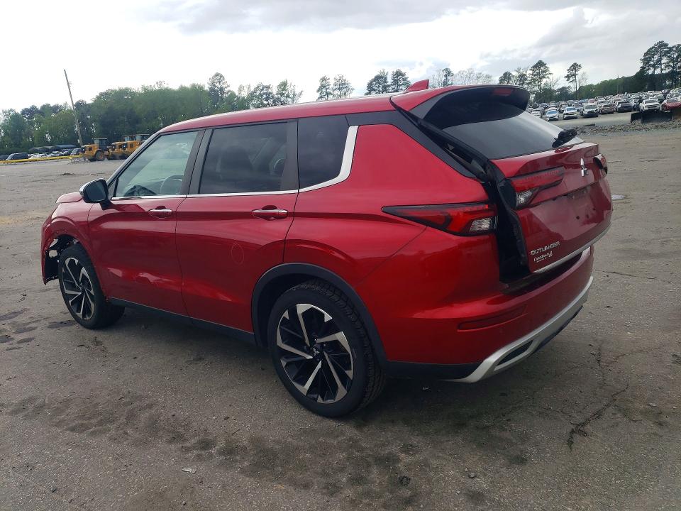 2022 Mitsubishi Outlander VIN JA4J3UA81NZ036672 COPART salvage auction — FRONT END, Nc - Salvage Certificate Of Title, sold $7,100 on 2026-07-02 (photo 2)