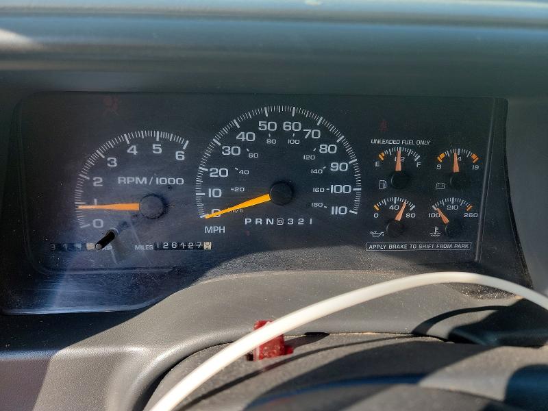 1998 Gmc Yukon VIN 1GKEK13R0WJ724262 COPART salvage auction — FRONT END, Mi - Certificate Of Title, sold $825 on 2026-07-02 (photo 9)