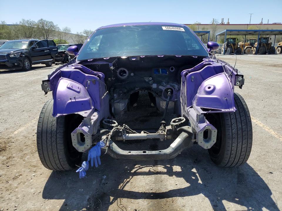 2016 Dodge Challenger VIN 2C3CDZDJ7GH192939 COPART salvage auction — VANDALISM, Nv - Non-Repairable Vehicle Cert, sold $150 on 2026-07-02 (photo 5)
