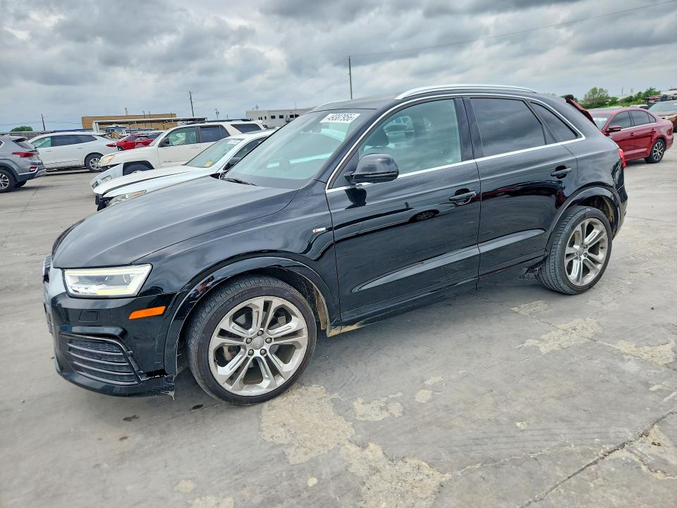 2018 Audi Q3 VIN WA1JCCFS1JR016222 COPART salvage auction — HAIL, Tx - Certificate Of Title, sold $2,900 on 2026-07-02 (photo 1)