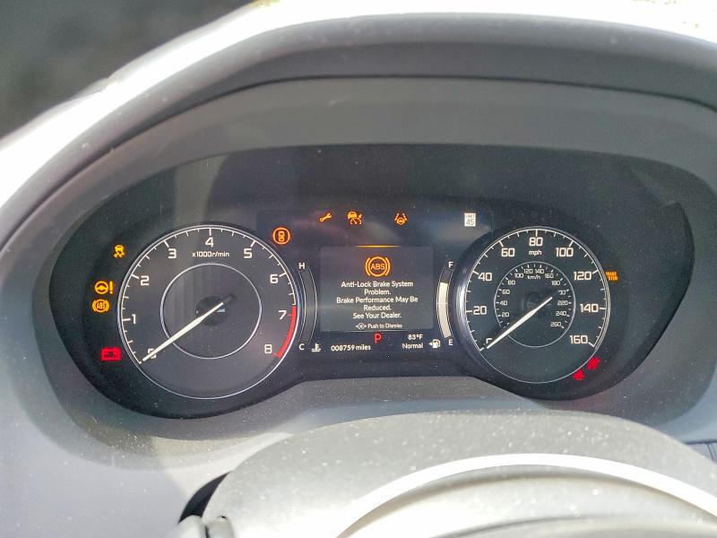 2024 Acura Rdx VIN 5J8TC2H54RL025187 COPART salvage auction — FRONT END, Ny - Mv-907A Salvage Certificate, sold $6,100 on 2026-07-02 (photo 9)