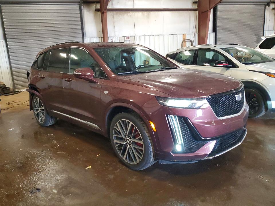 2022 Cadillac Xt6 VIN 1GYKPGRS3NZ161604 COPART salvage auction — REAR END, Mi - Certificate Of Title, sold $12,600 on 2026-07-03 (photo 4)