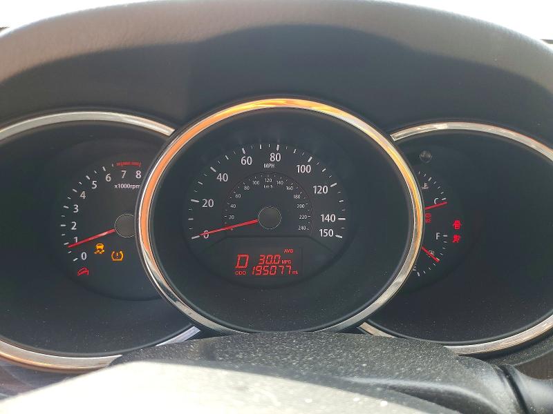 2012 Kia Sorento VIN 5XYKU4A21CG203336 COPART salvage auction — FRONT END, Salvage Title, sold $1,850 on 2026-07-17 (photo 9)