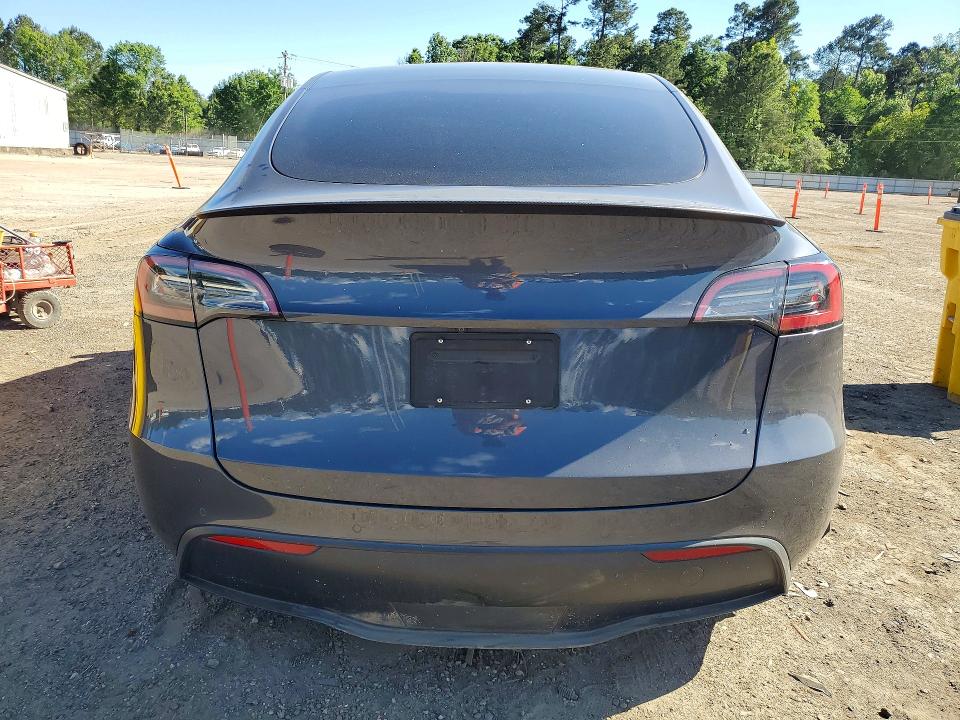 2022 Tesla Model y VIN 7SAYGDEF7NF533171 COPART salvage auction — REAR END, Tx - Salvage Vehicle Title, sold $9,000 on 2026-07-02 (photo 6)