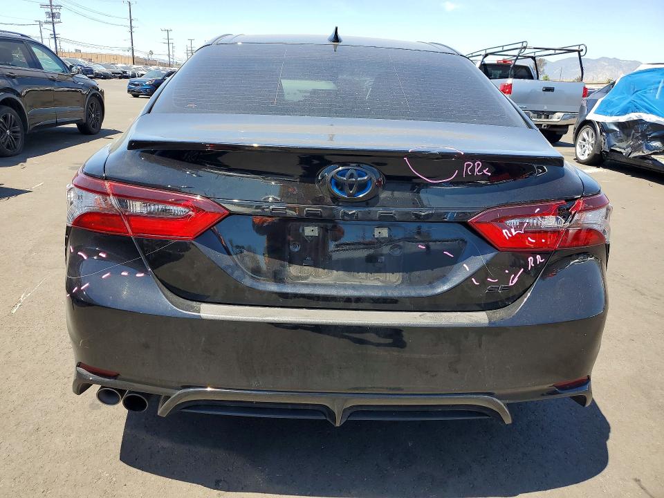 2024 Toyota Camry solara VIN 4T1T31AK4RU062609 COPART salvage auction — VANDALISM, CA - SALVAGE CERTIFICATE, sold $12,100 on 2026-07-06 (photo 6)