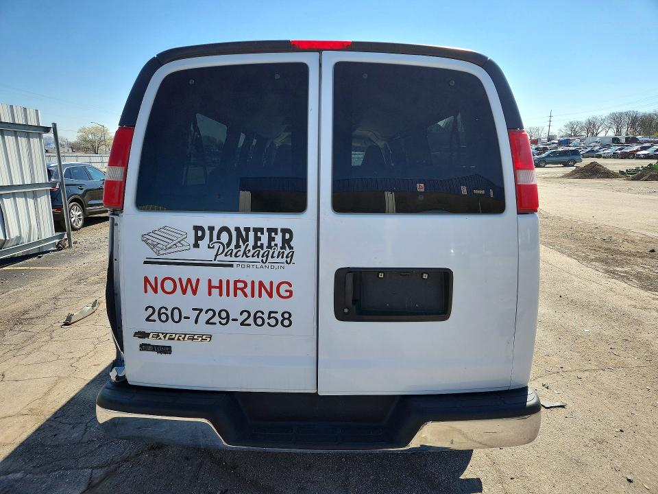 2016 Chevrolet Express VIN 1GAZGPFG9G1247546 COPART salvage auction — FRONT END, In - Bill Of Sale - Parts Only, sold $2,189 on 2026-07-20 (photo 6)