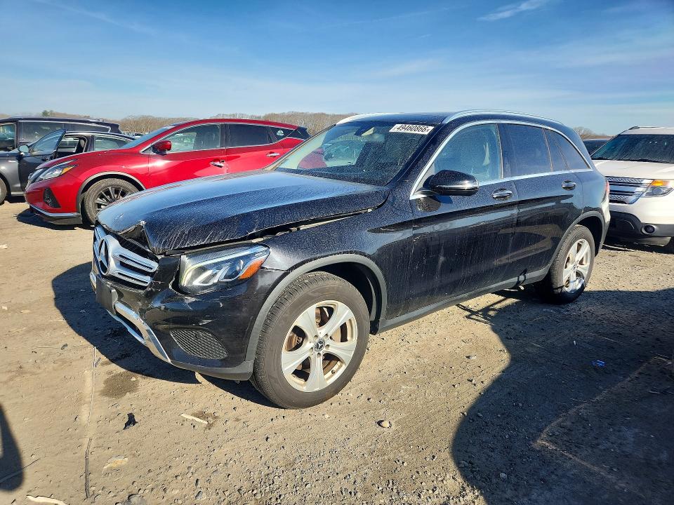 2018 Mercedes-benz Glc VIN WDC0G4KB3JV089949 COPART salvage auction — FRONT END, Ma - Cert Of Title-Salvage, sold $8,000 on 2026-07-08 (photo 1)