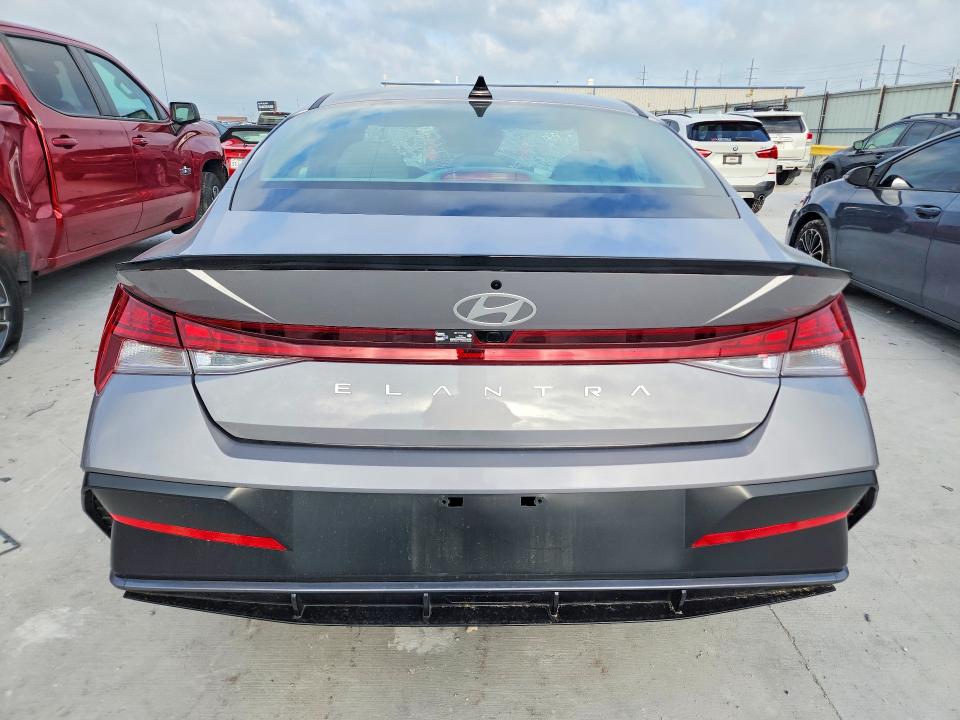 2026 Hyundai Elantra VIN KMHLS4DG5TU113697 COPART salvage auction — FRONT END, Tx - Salvage Vehicle Title, sold $7,400 on 2026-07-14 (photo 6)
