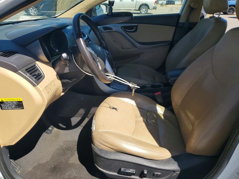 2013 Hyundai Elantra VIN 5NPDH4AE3DH430934 COPART salvage auction — FRONT END, ID - SALVAGE CERTIFICATE OF TITLE, sold $350 on 2026-07-02 (photo 7)