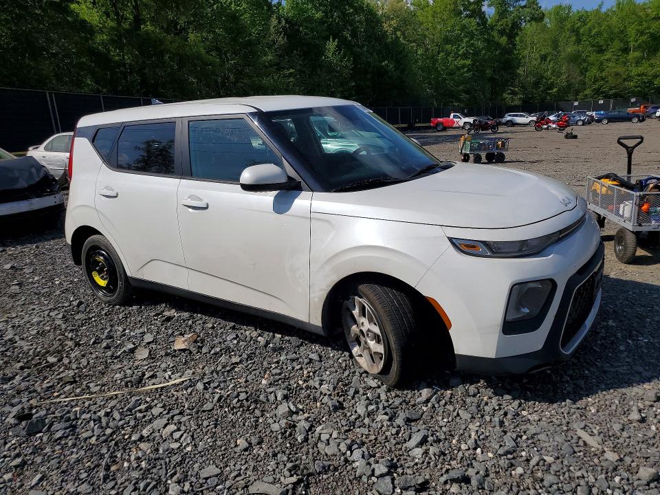 2022 Kia Soul VIN KNDJ23AU0N7156135 COPART salvage auction — UNDERCARRIAGE, Md - Cert Of Salvage > 75% Damage, sold $3,200 on 2026-07-07 (photo 4)