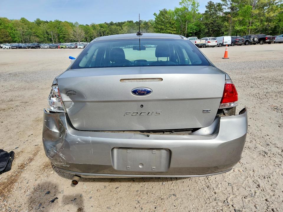 2008 Ford Focus VIN 1FAHP35N28W228021 COPART salvage auction — REAR END, Nc - Salvage Certificate Of Title, sold $425 on 2026-07-03 (photo 6)