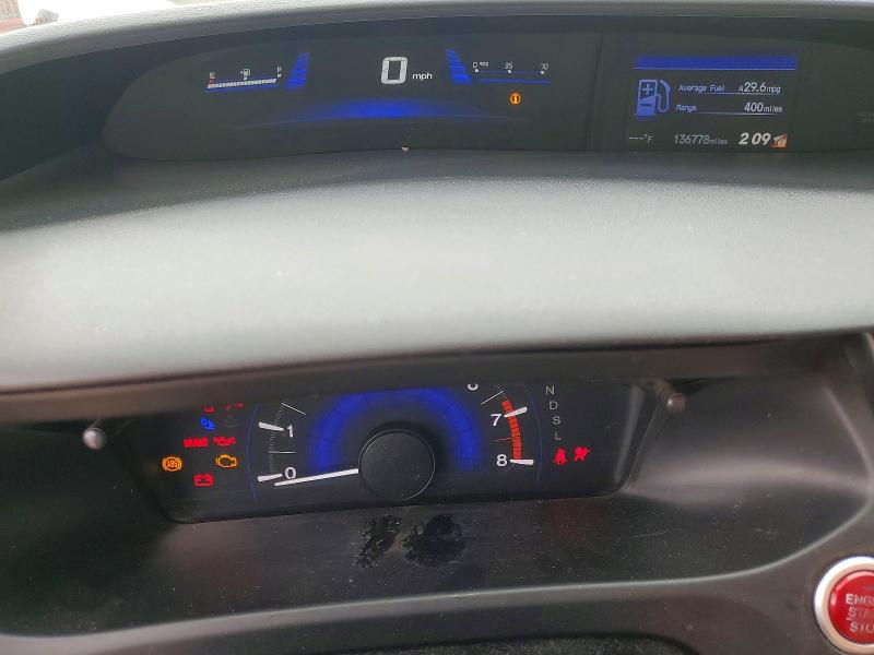 2014 Honda Civic VIN 19XFB2F84EE247517 COPART salvage auction — SIDE, Ca - Salvage Certificate, sold $2,300 on 2026-07-02 (photo 9)