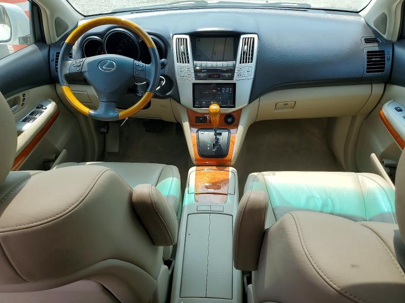 2008 Lexus Rx VIN JTJHW31U082863690 COPART salvage auction — REAR END, Tx - Salvage Vehicle Title, sold $3,500 on 2026-07-16 (photo 8)