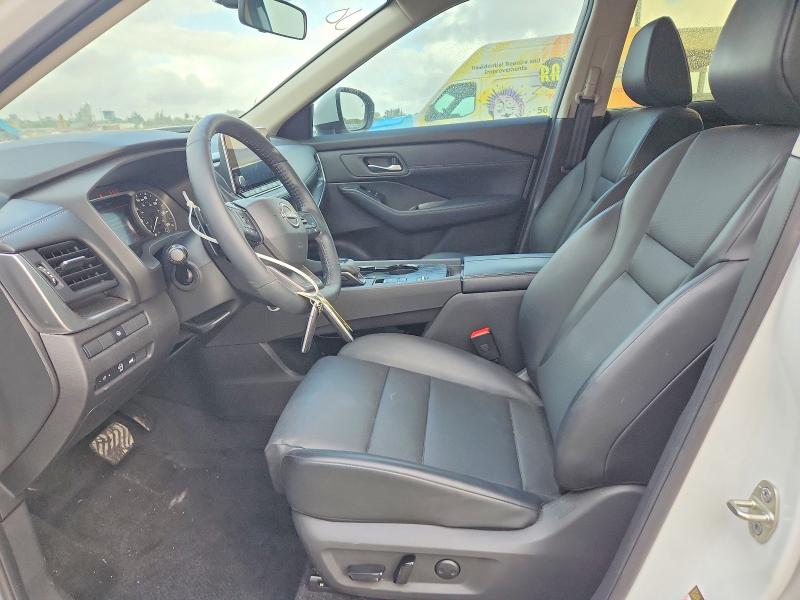 2025 Nissan Rogue VIN JN8BT3BA6SW003593 COPART salvage auction — FRONT END, Id - Salvage Certificate Of Title, sold $6,700 on 2026-07-07 (photo 7)