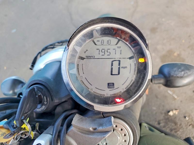 2016 Ducati Scrambler VIN ML015ANMXGT005612 COPART salvage auction — FRONT END, Id - Salvage Certificate Of Title, sold $1,050 on 2026-08-13 (photo 7)