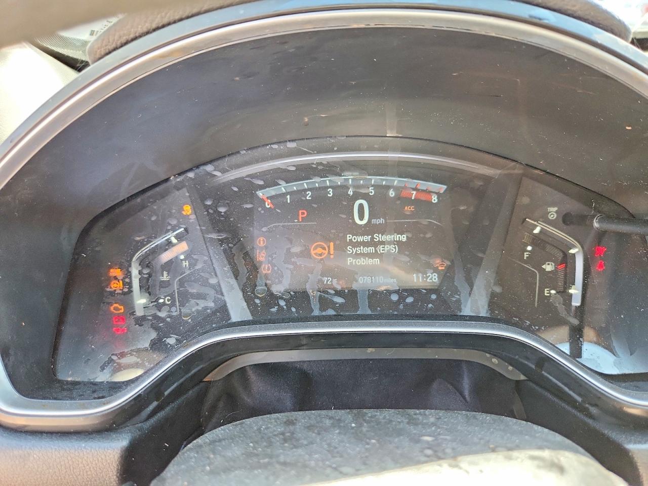 2022 Honda CR-V VIN 7FARW2H55NE016404 COPART salvage auction — Front End, WV - SALVAGE CERTIFICATE, sold $10,300 on 2026-06-25 (photo 9)