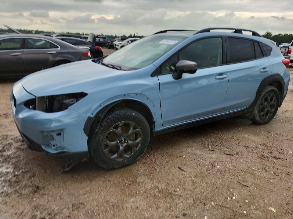 2021 Subaru Xv VIN JF2GTHSCXMH256828 COPART salvage auction — FRONT END, Tx - Cert Of Title-Rebuilt Salvage, sold $2,950 on 2026-07-09 (photo 1)