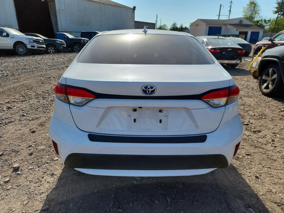 2020 Toyota Corolla VIN JTDEBRBE5LJ000538 COPART salvage auction — SIDE, Pa - Certificate Of Salvage, sold $5,500 on 2026-07-06 (photo 6)