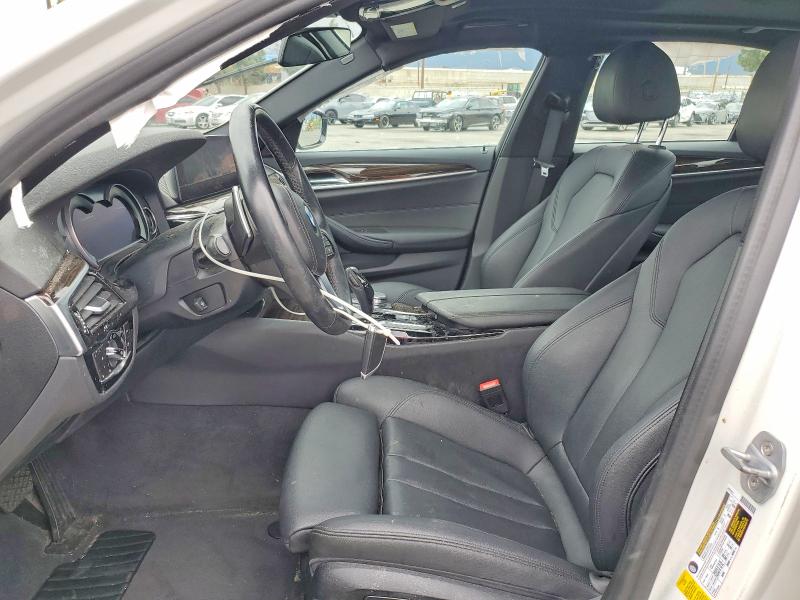 2019 BMW 5er VIN WBAJA5C5XKWW01080 COPART salvage auction — REAR END, Ca - Non-Repairable Vehicle Cert, sold $250 on 2026-07-30 (photo 7)