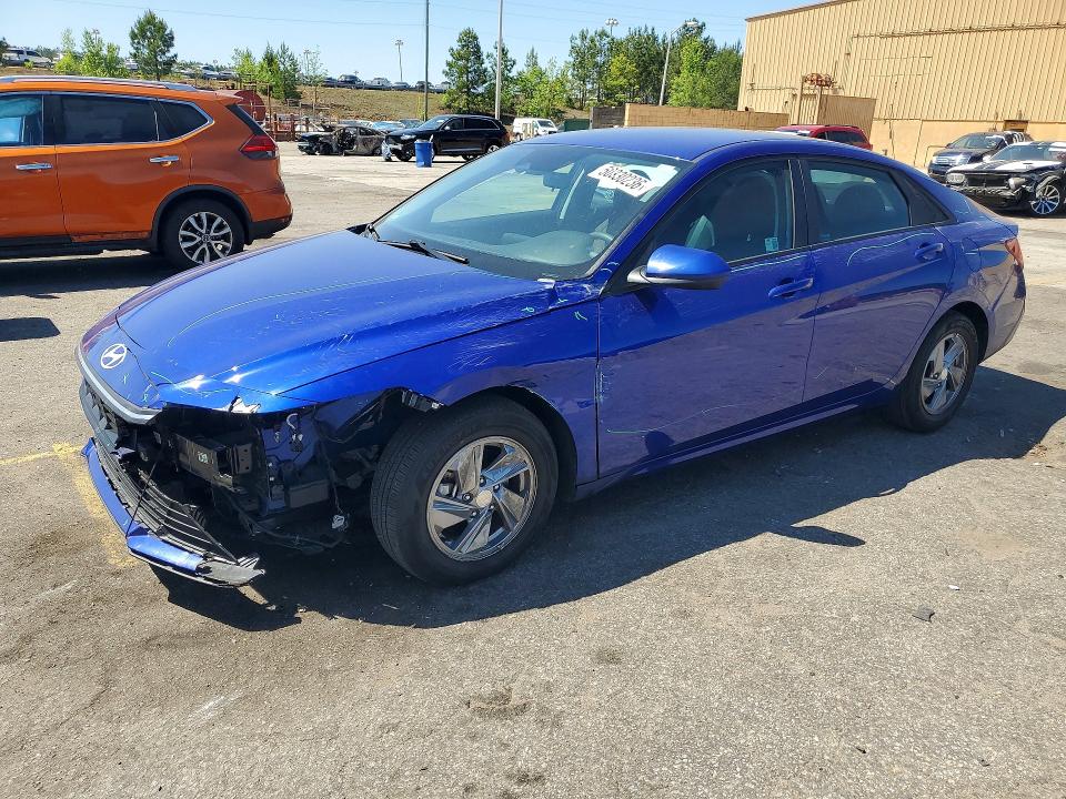 2024 Hyundai Elantra VIN KMHLL4DG4RU828797 COPART salvage auction — FRONT END, Sc - Certificate Of Title, sold $175 on 2026-07-31 (photo 1)