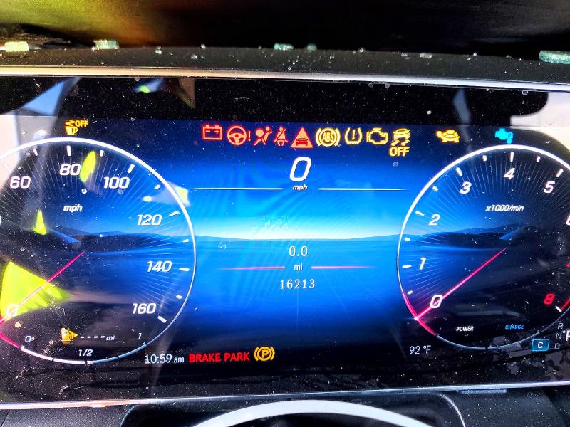 2025 Mercedes-benz Glc class VIN W1NKM4HB9SU084401 COPART salvage auction — FRONT END, Ca - Salvage Certificate, sold $8,000 on 2026-07-02 (photo 9)