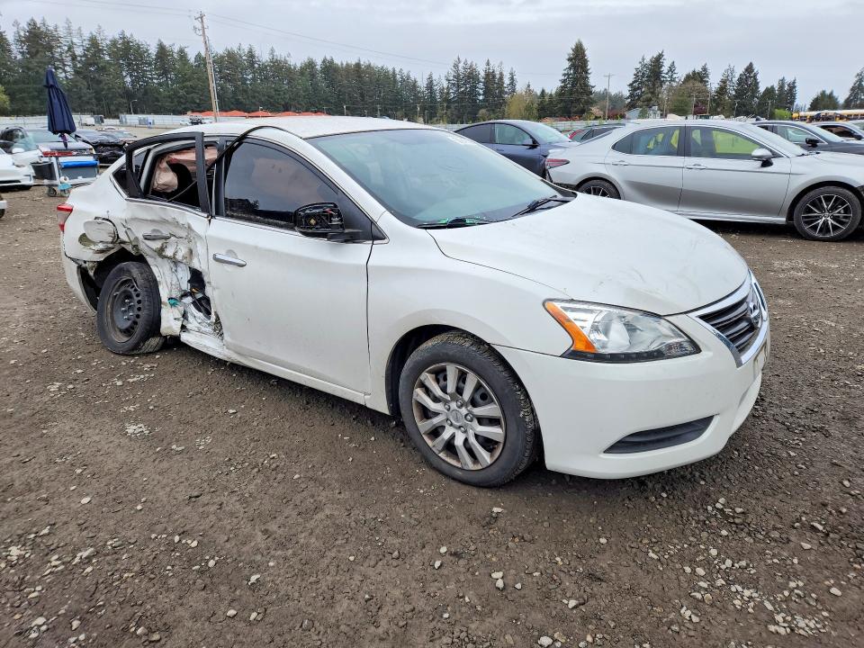 2014 Nissan Sentra VIN 3N1AB7APXEL648221 COPART salvage auction — SIDE, Wa - Bill Of Sale, sold $325 on 2026-07-02 (photo 4)