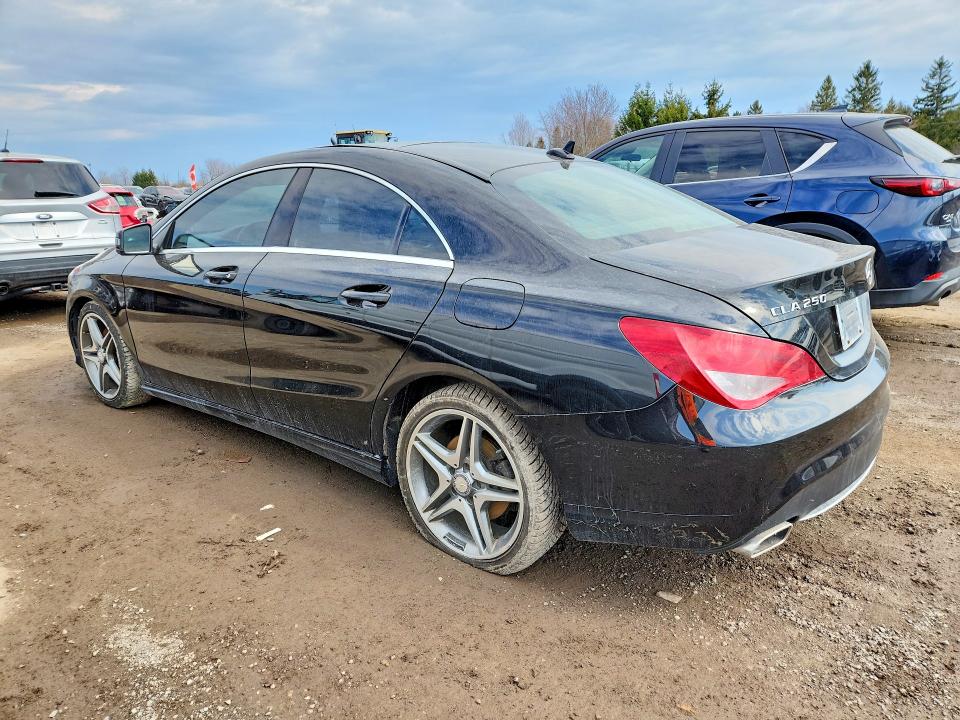 2014 Mercedes-benz Cla-klasse VIN WDDSJ4GB4EN127760 COPART salvage auction — FRONT END, On - Permit Salvage, sold $1,400 on 2026-07-30 (photo 2)