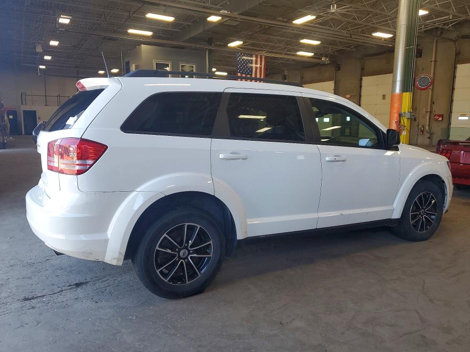 2018 Dodge Journey VIN 3C4PDCAB0JT473969 COPART salvage auction — HAIL, Salvage Title, sold $1,500 on 2026-07-09 (photo 3)