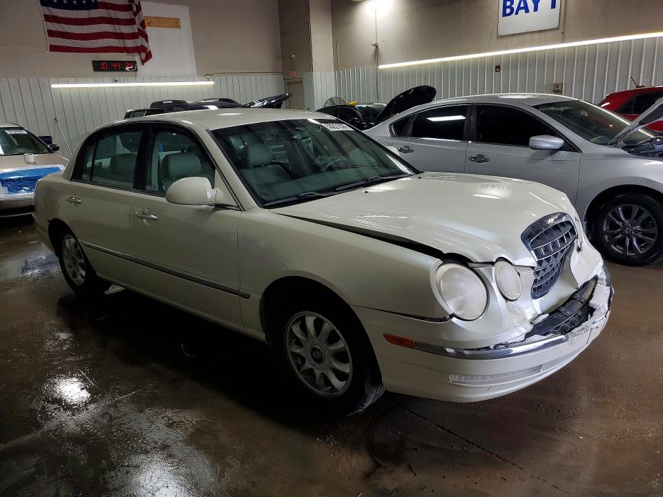 2004 Kia Amanti VIN KNALD124045022478 COPART salvage auction — FRONT END, In - Certificate Of Title, sold $300 on 2026-07-23 (photo 4)