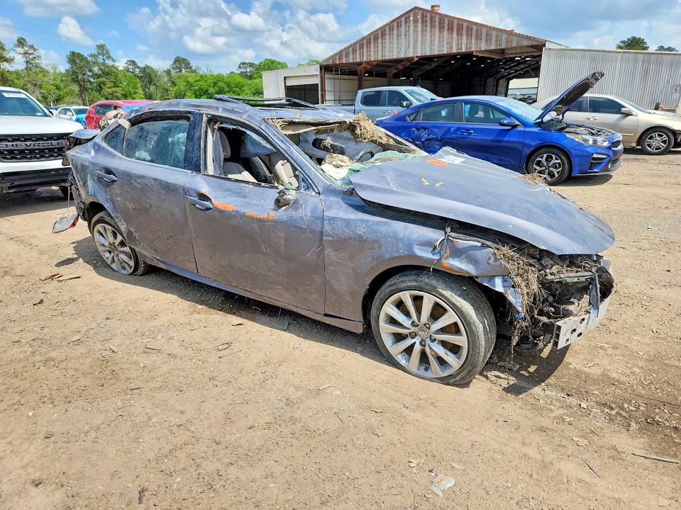 2015 Lexus Is VIN JTHBF1D26F5056415 COPART salvage auction — ROLLOVER, Id - Salvage Certificate Of Title, sold $300 on 2026-07-10 (photo 4)