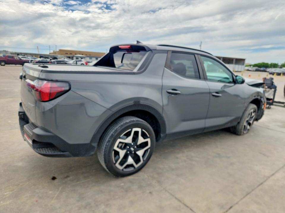 2024 Hyundai Santa cruz VIN 5NTJEDDF4RH105301 COPART salvage auction — FRONT END, TX - CERTIFICATE OF TITLE, sold $9,200 on 2026-09-03 (photo 3)
