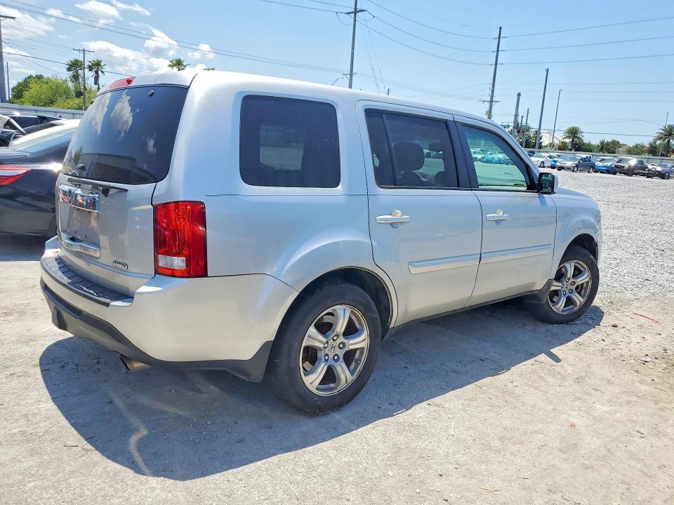 2012 Honda Pilot VIN 5FNYF4H56CB062789 COPART salvage auction — FRONT END, PA - CERTIFICATE OF SALVAGE, sold $575 on 2026-07-03 (photo 3)