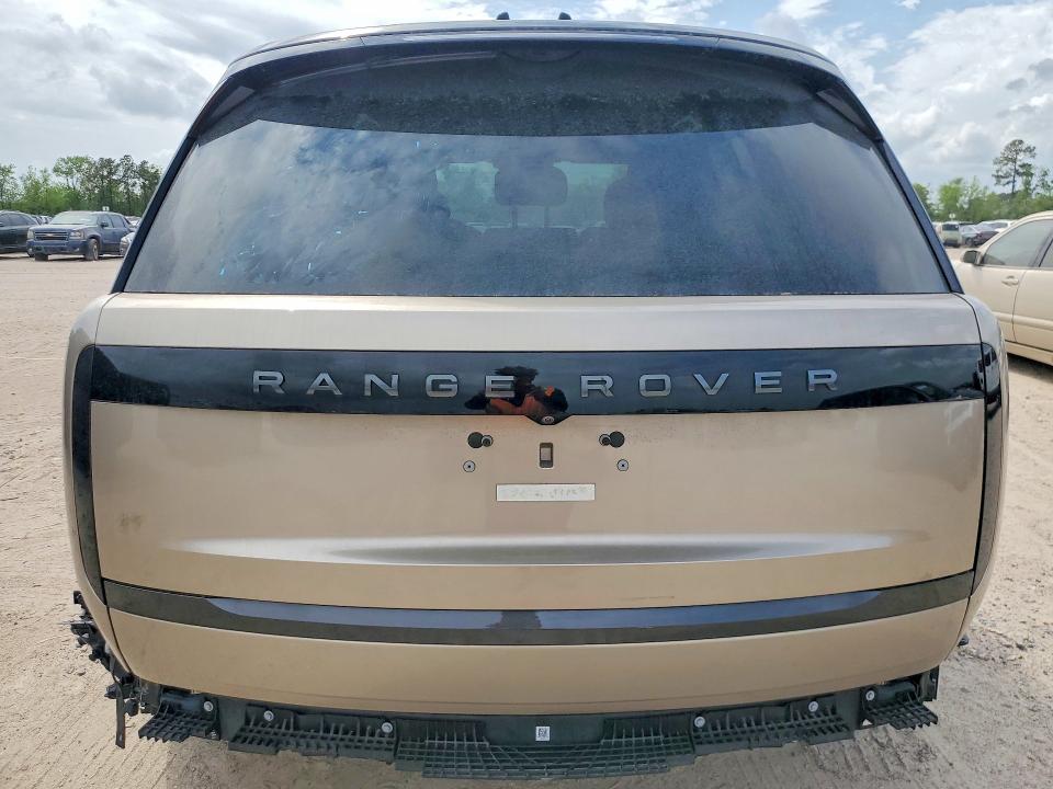 2025 Land rover RANGE ROVER VIN SALKPBFU8SA290259 COPART salvage auction — SIDE, Tx - Salvage Vehicle Title, sold $68,000 on 2026-07-02 (photo 6)