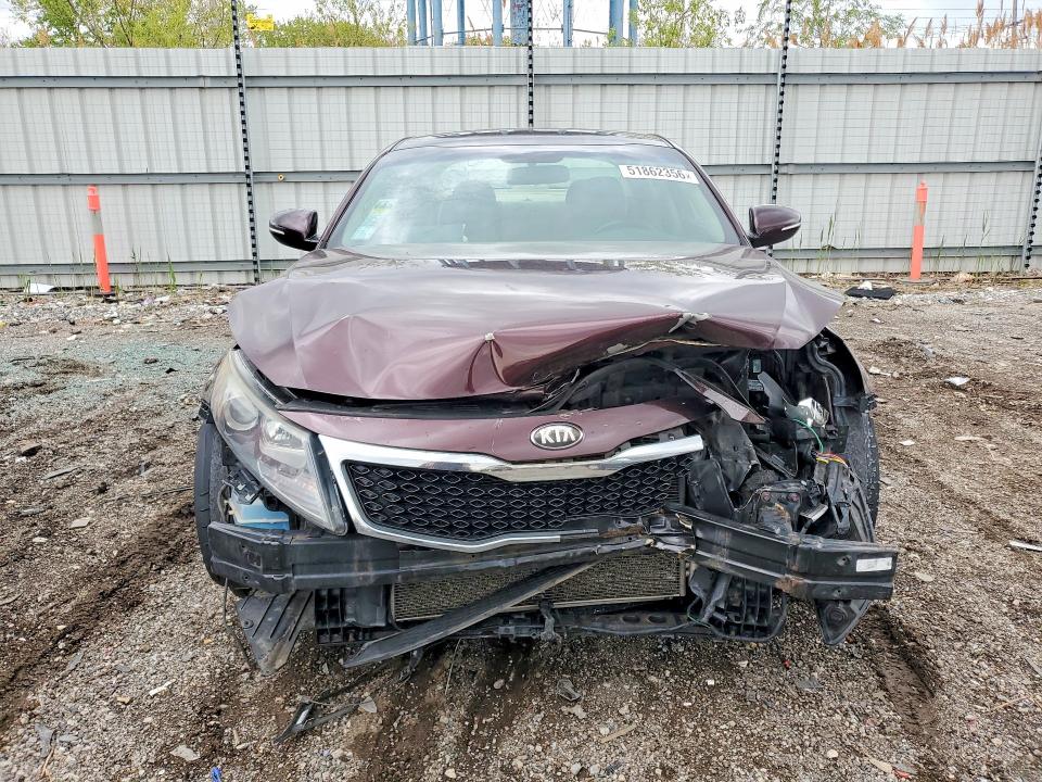 2013 Kia Optima VIN 5XXGM4A73DG099388 COPART salvage auction — FRONT END, Il - Salvage Certificate, sold $225 on 2026-07-10 (photo 5)