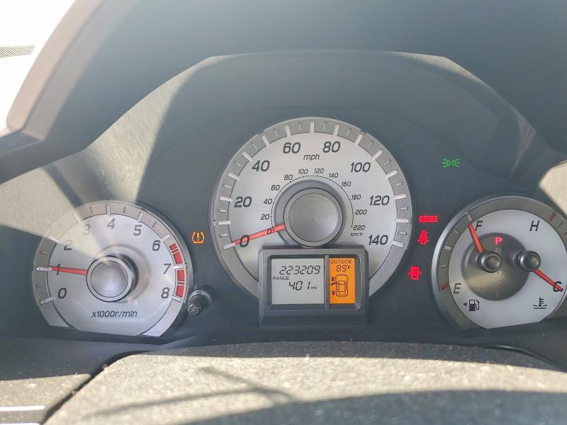 2012 Honda Pilot VIN 5FNYF4H56CB062789 COPART salvage auction — FRONT END, PA - CERTIFICATE OF SALVAGE, sold $575 on 2026-07-03 (photo 9)