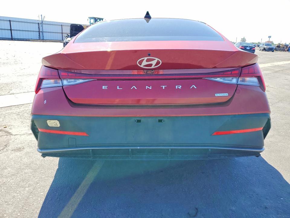 2024 Hyundai Elantra VIN KMHLM4DJ3RU105032 COPART salvage auction — SIDE, Ca - Salvage Certificate, sold $8,100 on 2026-07-27 (photo 6)