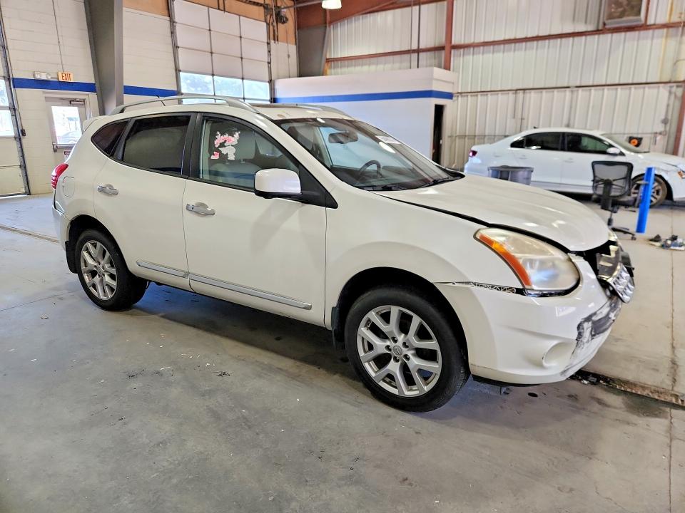 2012 Nissan Rogue VIN JN8AS5MV9CW386991 COPART salvage auction — FRONT END, Id - Salvage Certificate Of Title, sold $350 on 2026-07-17 (photo 4)