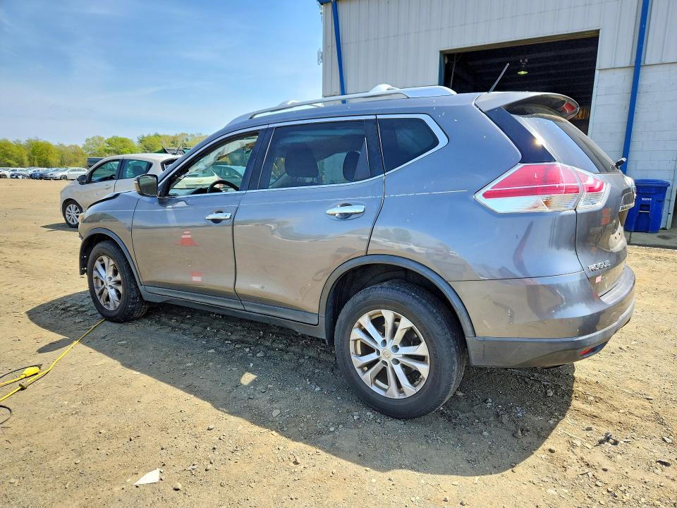 2015 Nissan Rogue VIN KNMAT2MVXFP520672 COPART salvage auction — FRONT END, NJ, sold $375 on 2026-07-08 (photo 2)