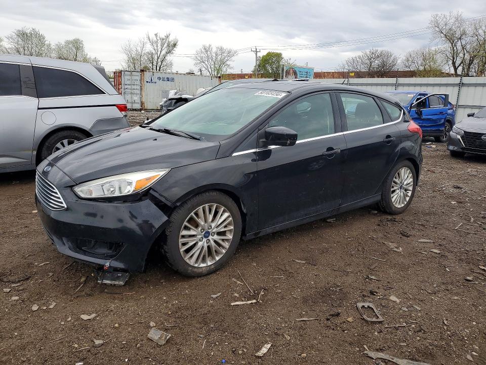 2018 Ford Focus VIN 1FADP3N23JL326244 COPART salvage auction — UNDERCARRIAGE, Il - Salvage Certificate, sold $425 on 2026-07-03 (photo 1)