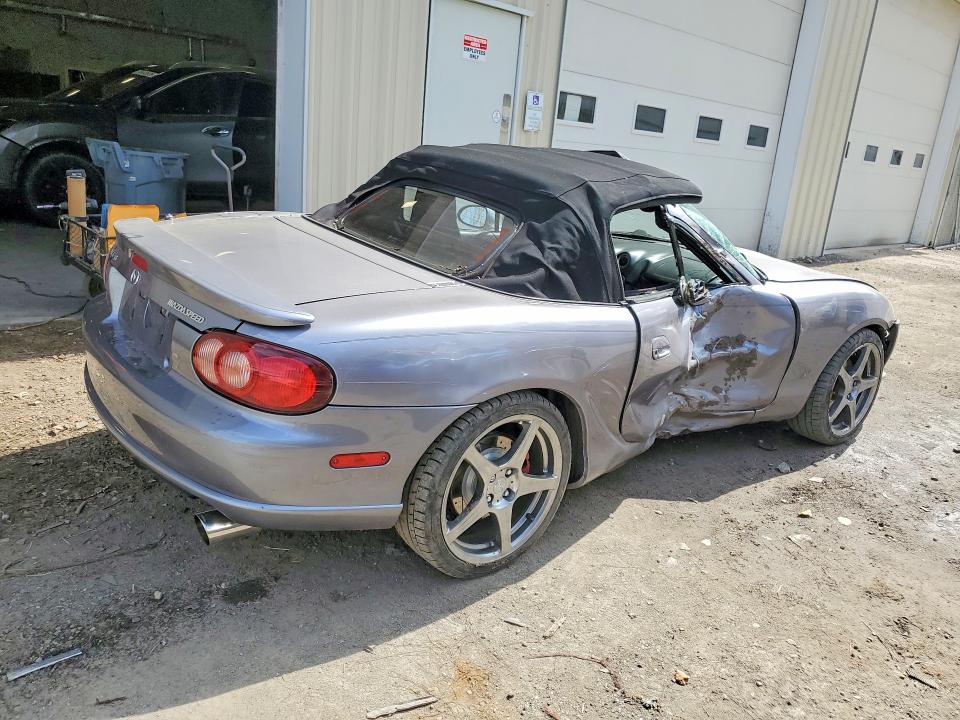 2004 Mazda Mx-5 VIN JM1NB354440407385 COPART salvage auction — SIDE, Vt - Cert Of Title-Salvage Vehicle, sold $3,100 on 2026-07-13 (photo 3)
