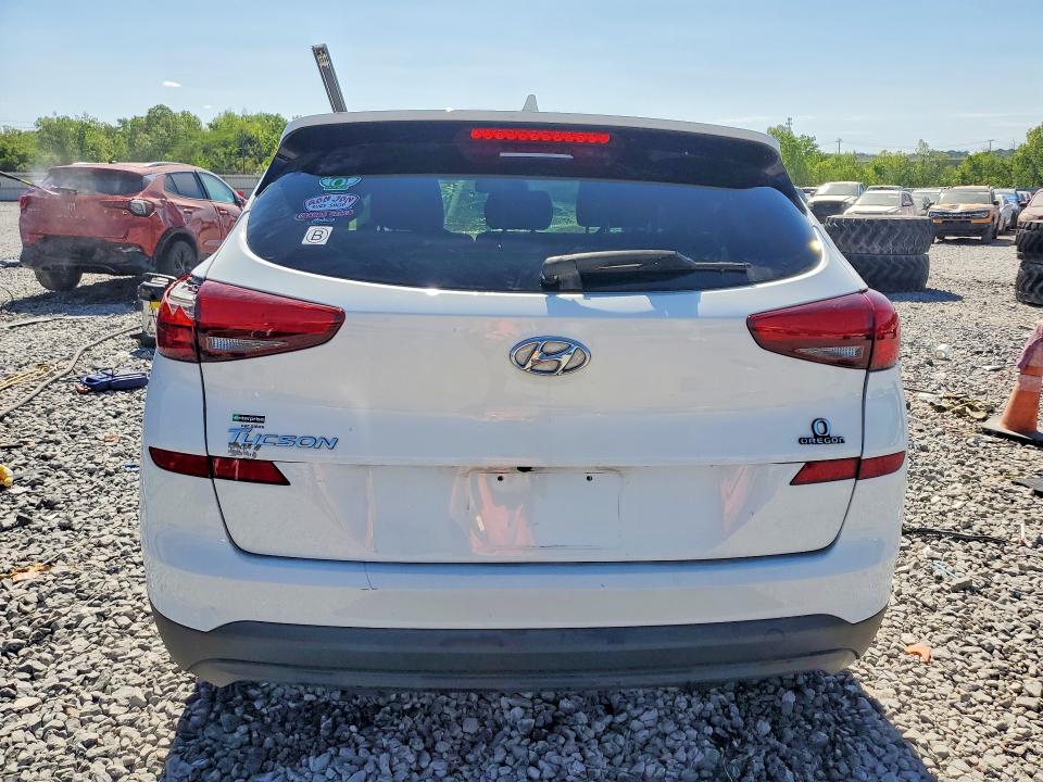 2020 Hyundai Tucson VIN KM8J23A48LU189796 COPART salvage auction — ROLLOVER, Salvage Title, sold $250 on 2026-07-28 (photo 6)
