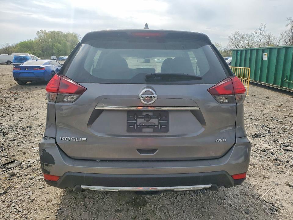 2017 Nissan Rogue VIN KNMAT2MV8HP614245 COPART salvage auction — FRONT END, Md - Cert Of Salvage > 75% Damage, sold $425 on 2026-07-23 (photo 6)