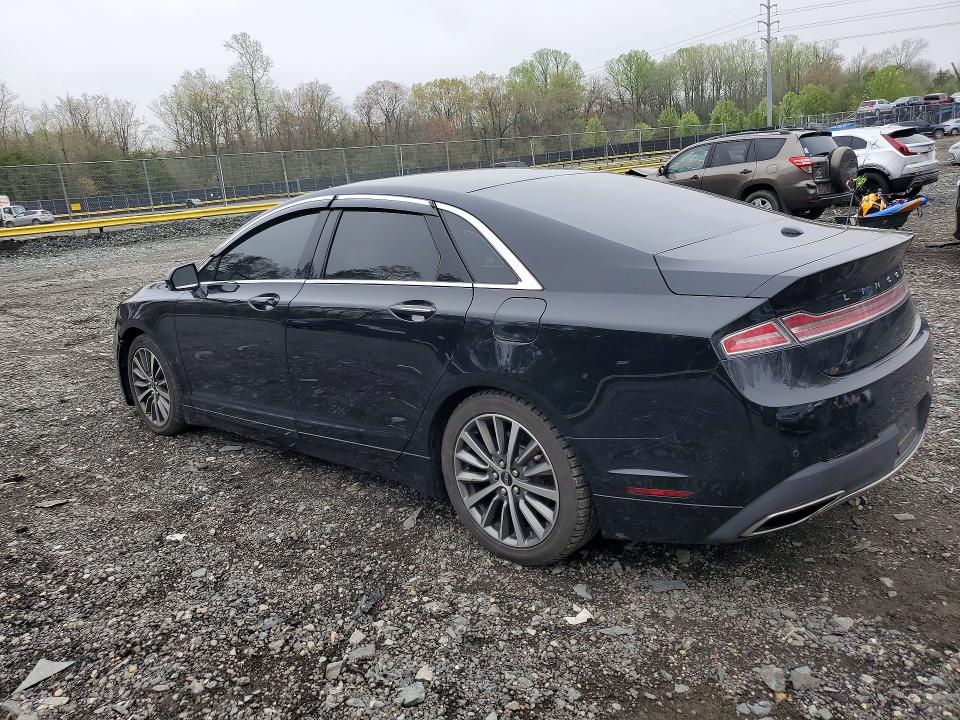 2017 Lincoln Mkz VIN 3LN6L5D98HR664528 COPART salvage auction — SIDE, Md - Cert Of Salvage > 75% Damage, sold $1,250 on 2026-07-17 (photo 2)
