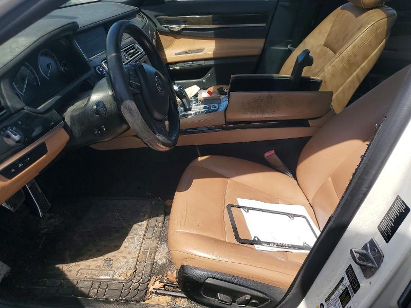 2013 BMW 7 series VIN WBAYF4C54DD281523 COPART salvage auction — FRONT END, Mi - Certificate Of Title, sold $1,000 on 2026-07-02 (photo 7)