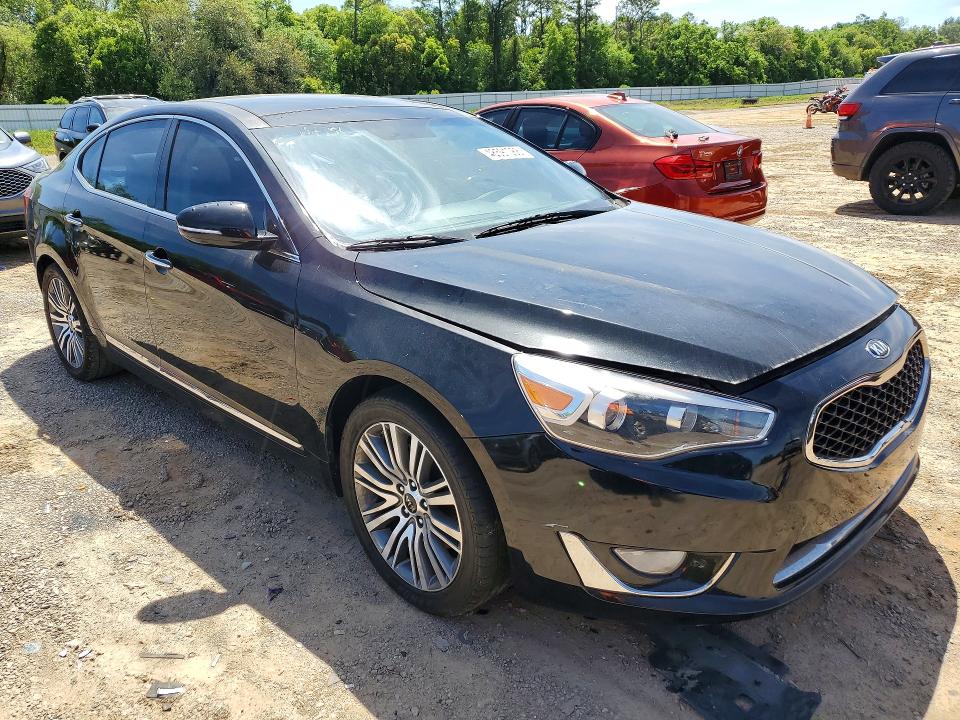 2016 Kia Cadenza VIN KNALN4D71G5217841 COPART salvage auction — NORMAL WEAR, Fl - Certificate Of Title, sold $1,800 on 2026-07-07 (photo 4)
