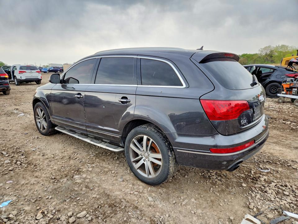 2012 Audi Q7 VIN WA1LGAFE6CD010220 COPART salvage auction — NORMAL WEAR, Il - Certificate Of Title, sold $800 on 2026-07-15 (photo 2)